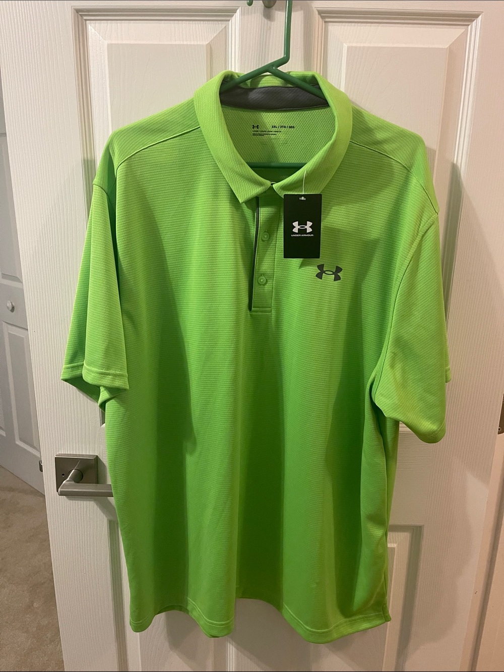 Under Armour Men’s Neon Green Polo Shirt